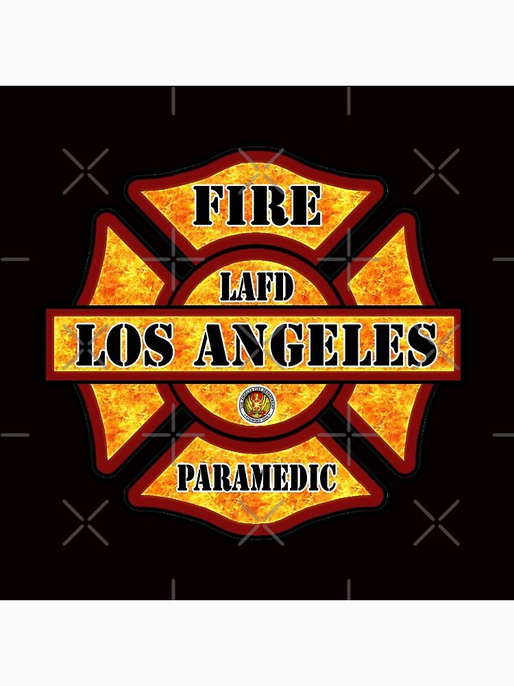 "LAFD" Poster by ZombeeMunkee Redbubble
