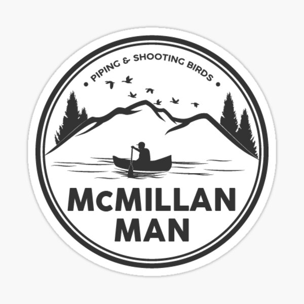 McMillan Man Logo Sticker