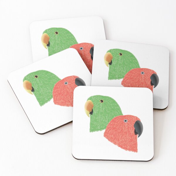 Item preview, Eclectus Parrots designed and sold by Daniel Bevis Design.