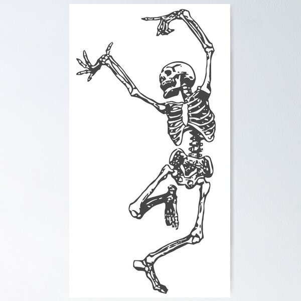 Dancing Bones Chenille Fashion Mat - Shop LP