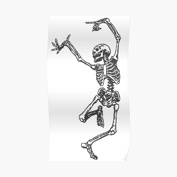 Skeleton Dance Poster
