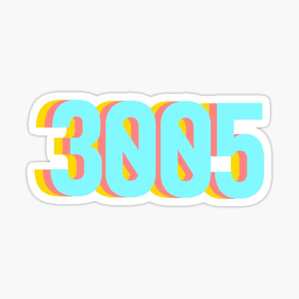 3005 Sticker
