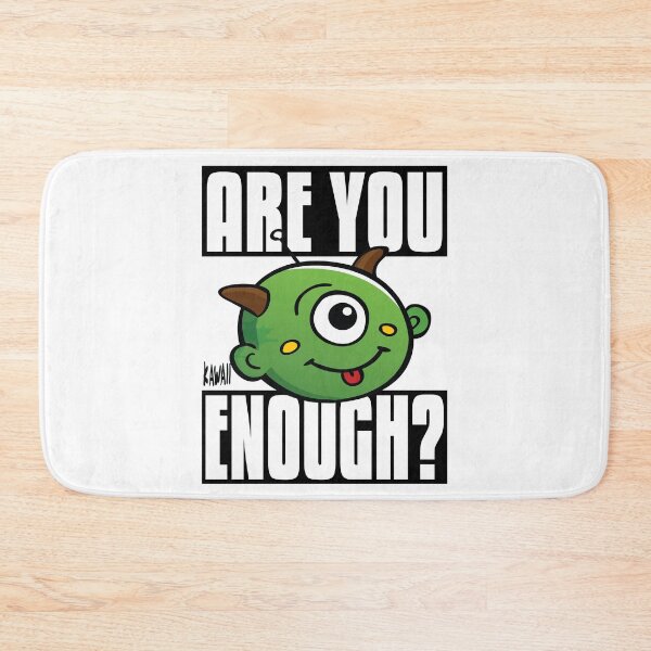 Item preview, Are You Alien Enough? Kawaii Lovable Cute Adorable Cartoon Green Alien designed and sold by ProjectX23.