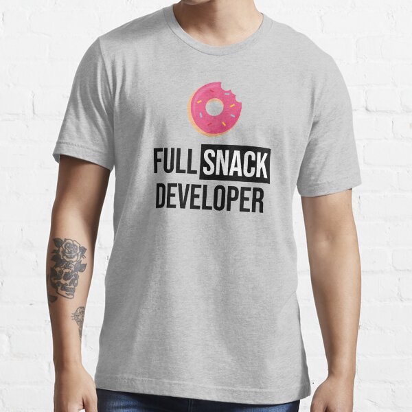 Full Stack Developer - Full Snack Developer Essential T-Shirt