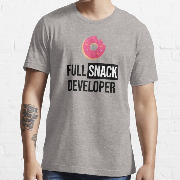 Artikel-Vorschau von Full-Stack-Entwickler – Full-Snack-Entwickler, designt und verkauft von sweetlord.
