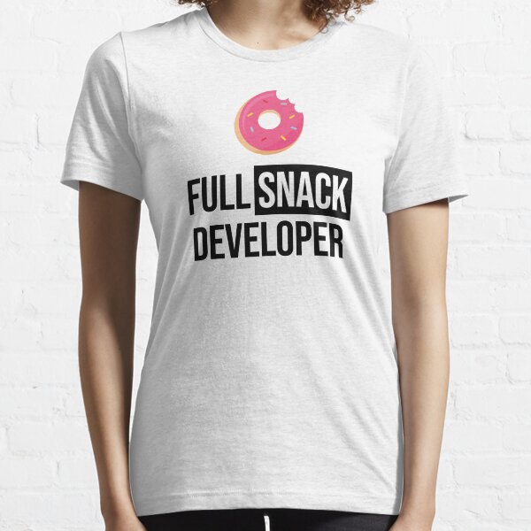 Full Stack Developer - Full Snack Developer Essential T-Shirt