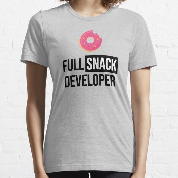 Full Stack Developer - Full Snack Developer Essential T-Shirt