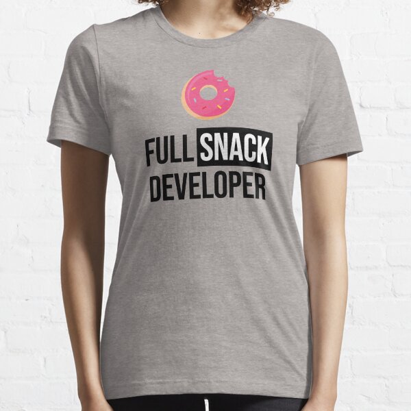 Item preview, Full Stack Developer - Full Snack Developer designed and sold by sweetlord.