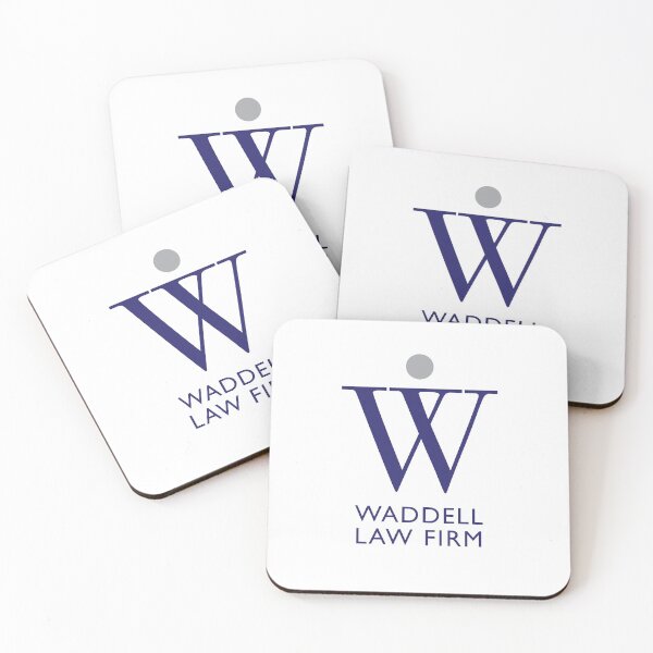 Waddell Law Firm - C Coasters (Set of 4)