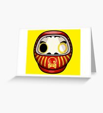 Daruma Greeting Card