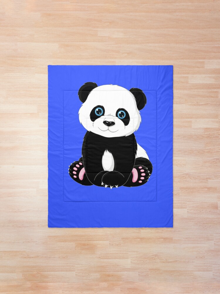 panda baby comforter