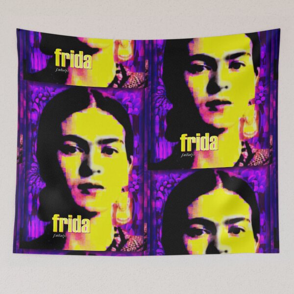 Item preview, Frida with Petals (A Portrait) designed and sold by Jorge Santiago Jiménez.