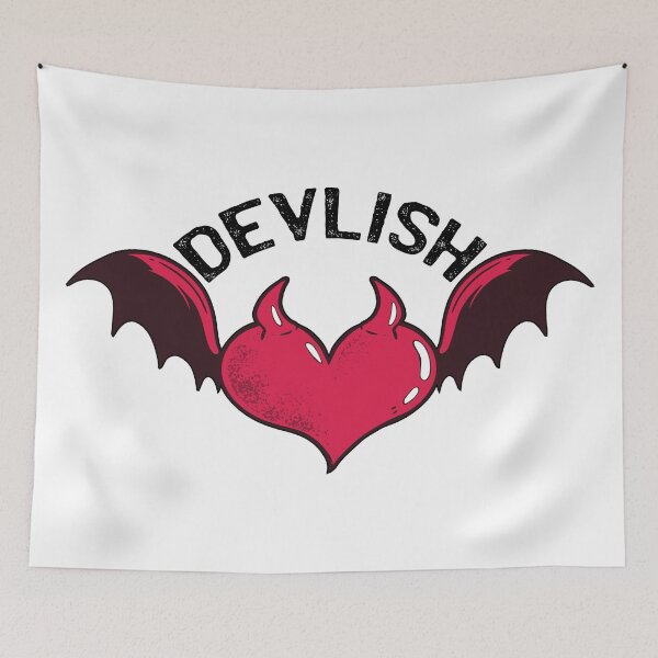 Item preview, Devilish vampire heart designed and sold by emphatic.