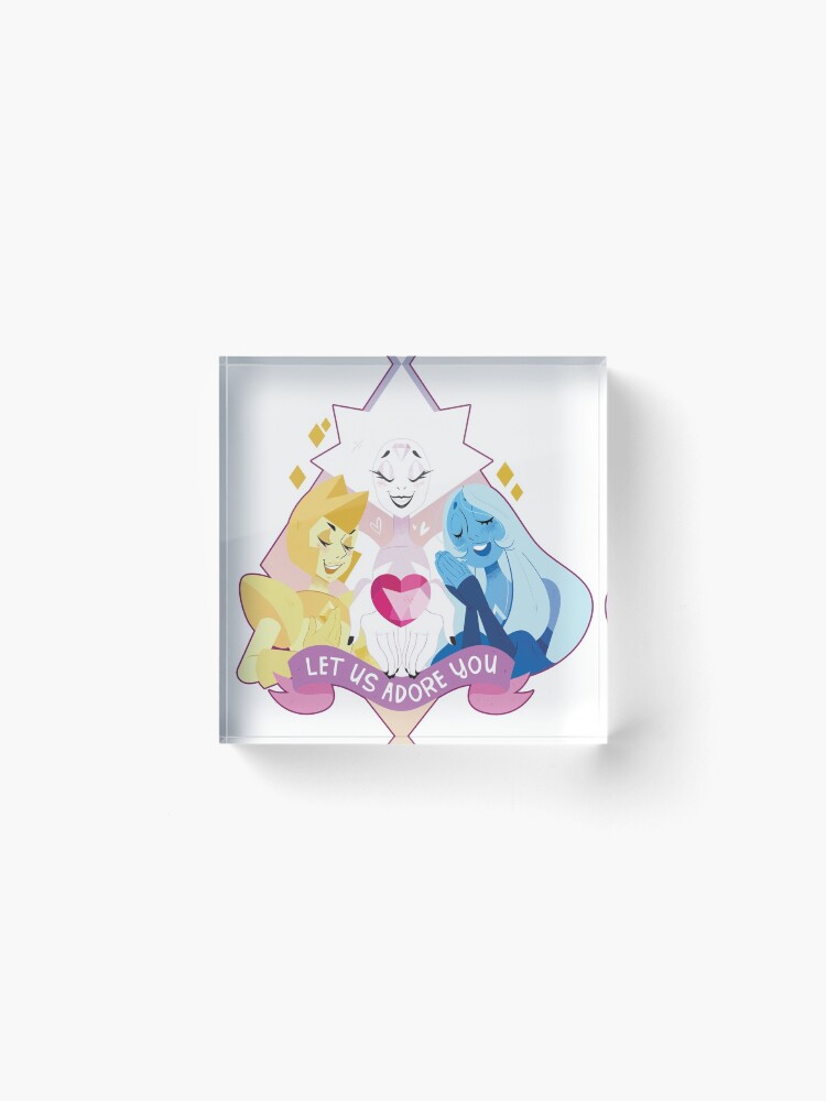 Thumbnail 2 of 5, Acrylic Block, Steven Universe diamonds designed and sold by Gamer-threads.