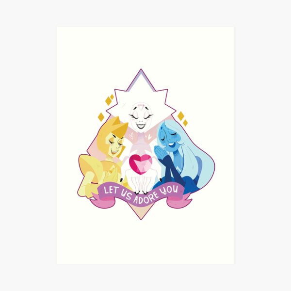 Steven Universe diamonds Art Print