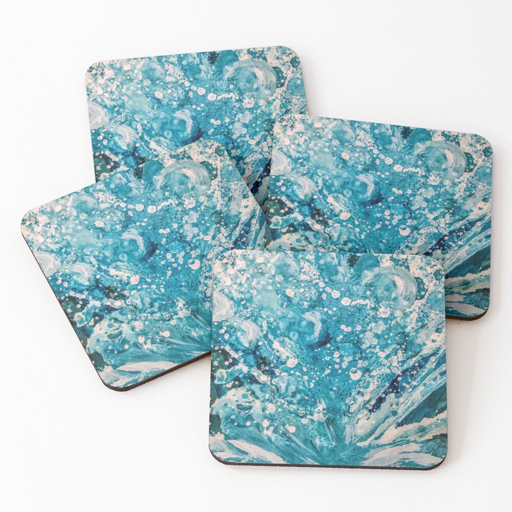 Item preview, Coasters (Set of 4) designed and sold by 2ndHandRose.