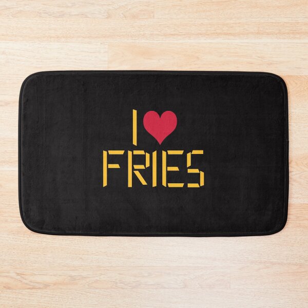 Aperçu de l'œuvre I love fries créée et vendue par Vectorqueen.