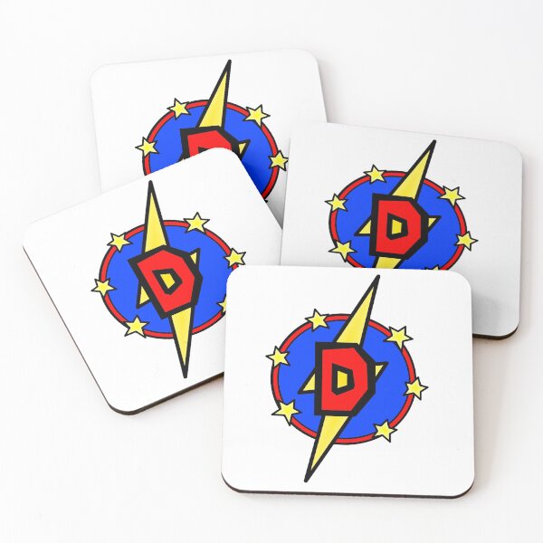 Item preview, Super Letter D - Superhero designed and sold by AMagicalJourney.