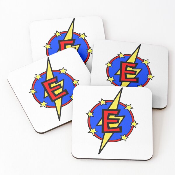 Item preview, Super Letter E - Superhero designed and sold by AMagicalJourney.