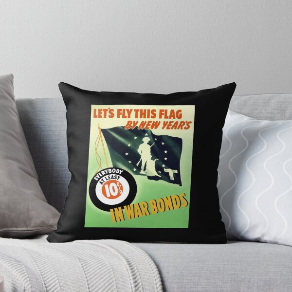 Item preview, Let's Fly This Flag By New Years -- WW2 designed and sold by warishellstore.