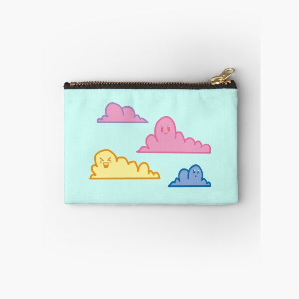 Item preview, Bubbly smiley clouds designed and sold by Otterandpanda.