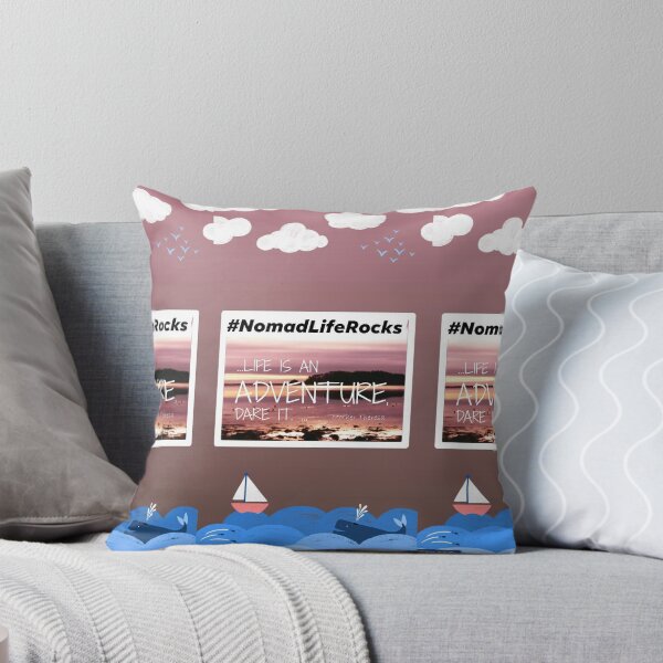 Item preview, #NomadLifeRocks! designed and sold by Beachcricket.