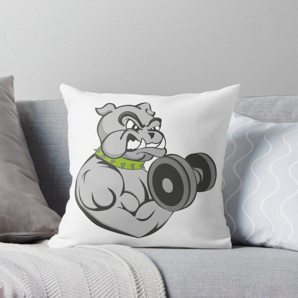 Item preview, gym bulldog designed and sold by square-lemon.