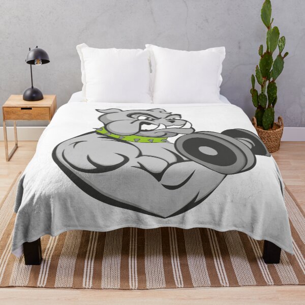 Item preview, gym bulldog designed and sold by square-lemon.