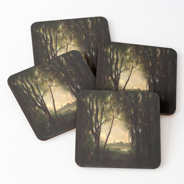 Item preview, Landscape with a Lake-Camille Corot designed and sold by LexBauer.