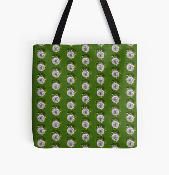Geschenkidee Pusteblume dezentes Design Foto Allover-Print Tote Bag