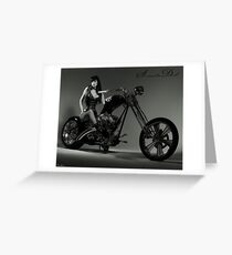 Samantha Chopper Doll Greeting Card