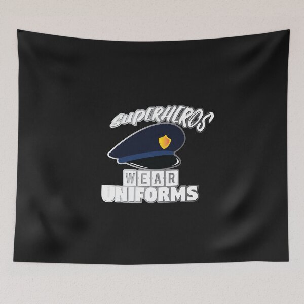 Item preview, Superheros wear uniforms! Police designed and sold by Cutebutfunny.