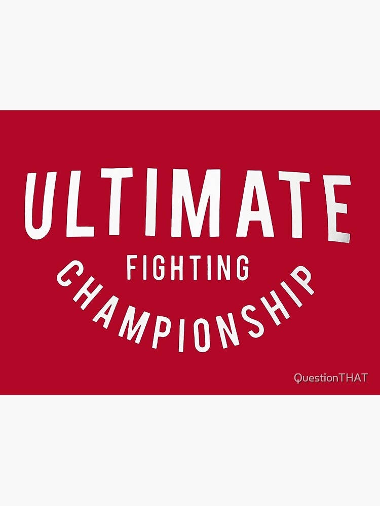 Thumbnail 3 of 3, Poster, UFC designed and sold by QuestionTHAT.