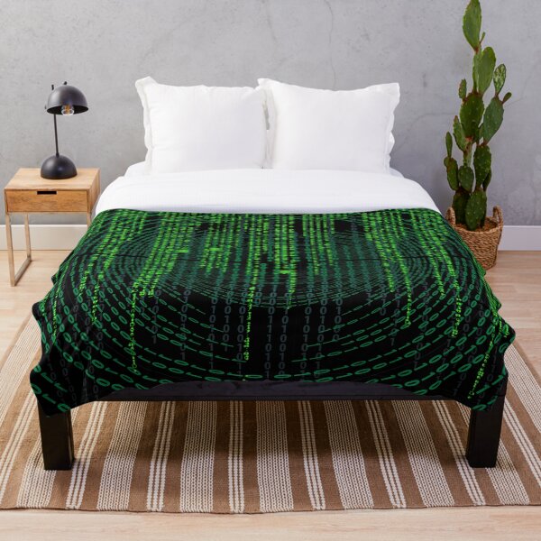 Caught In The Matrix Throw Blanket