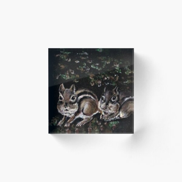 Chip And Dale Acrylic Block