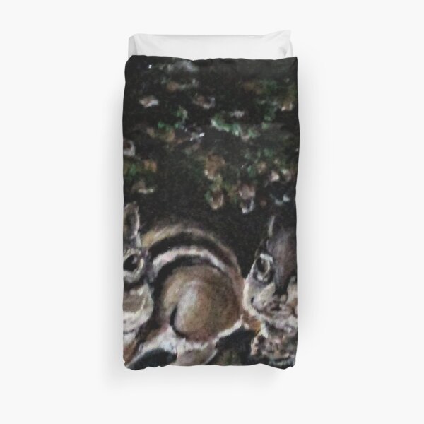 Chip And Dale Duvet Cover