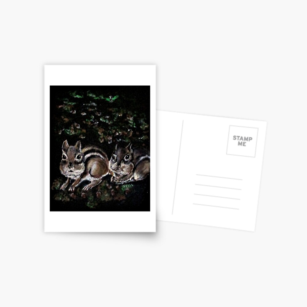 Chip And Dale Postcard
