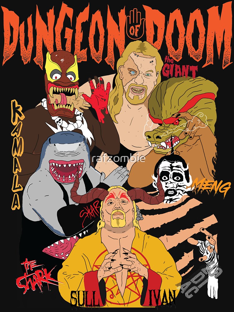 dungeon of doom wcw shirt