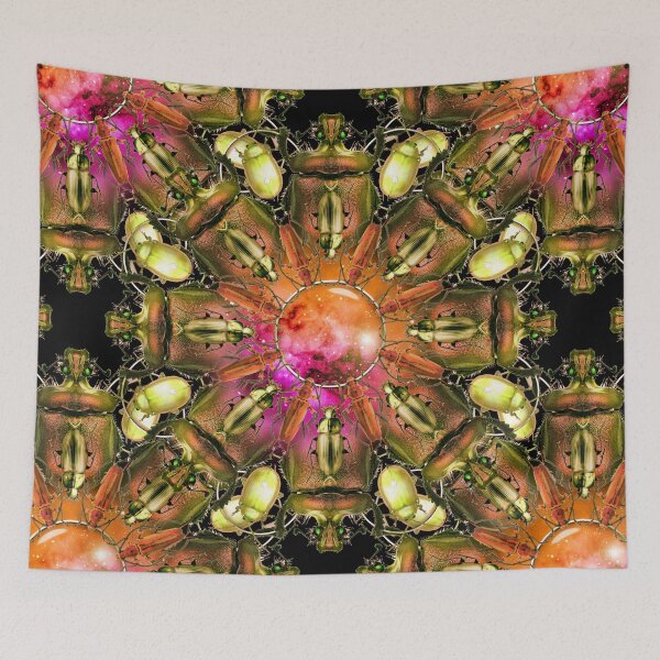 Item preview, Rusty bugs mandala designed and sold by burenkaUA.
