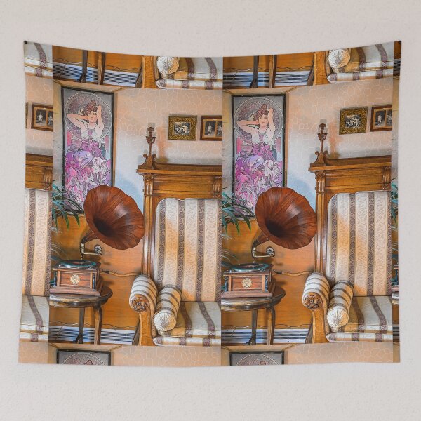 Item preview, Spain. Catalonia. Barcelona. Casa Battlo. Interior with Gramophone. designed and sold by vadim19.
