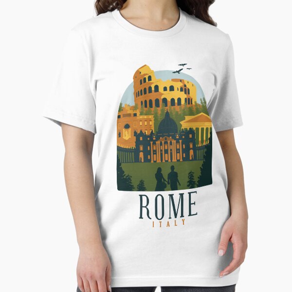 Item preview, Rome Italy Skyline Shirt Design Gift present birthday christmas designed and sold by Timcito.