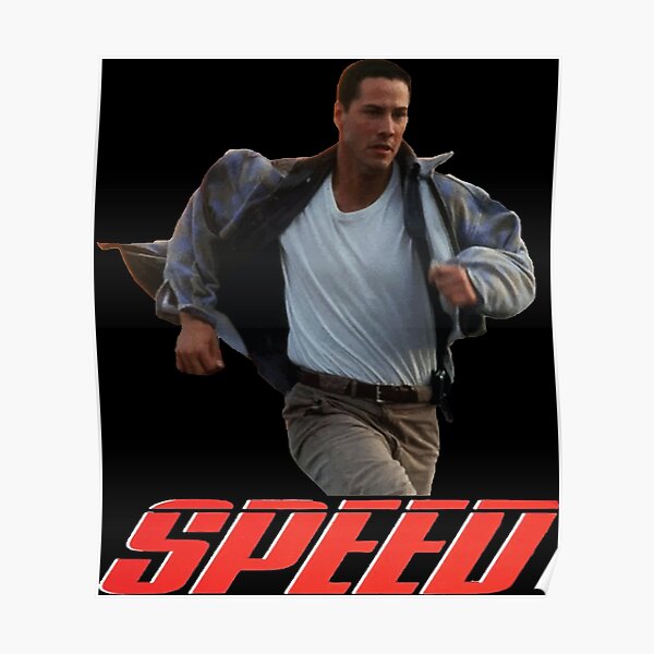 Keanu Reeves Geschwindigkeit Poster
