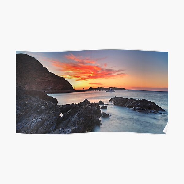 Second Valley Sunset Poster