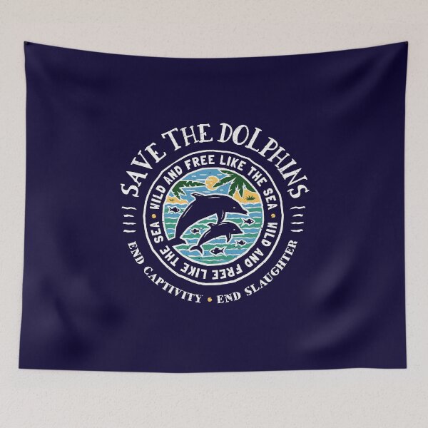 Item preview, Save The Dolphins - Dolphin Conservation - End Captivity End Slaughter designed and sold by Bangtees.