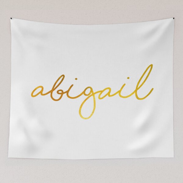 Item preview, Abigail, cute name lettering designed and sold by hollanov98.