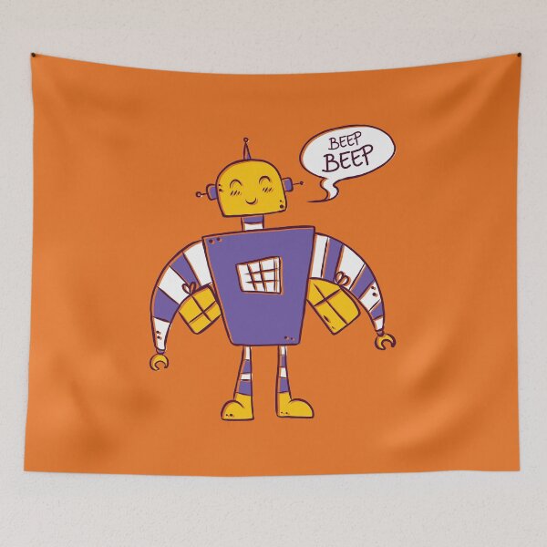 Item preview, Cute Beep Beep Robot  Child Baby design  designed and sold by FFelder.
