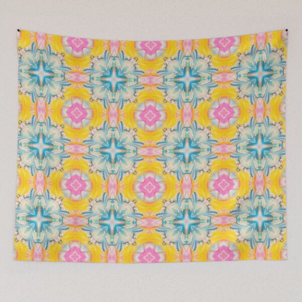 Item preview, Blue ray star mandala designed and sold by Ioka.