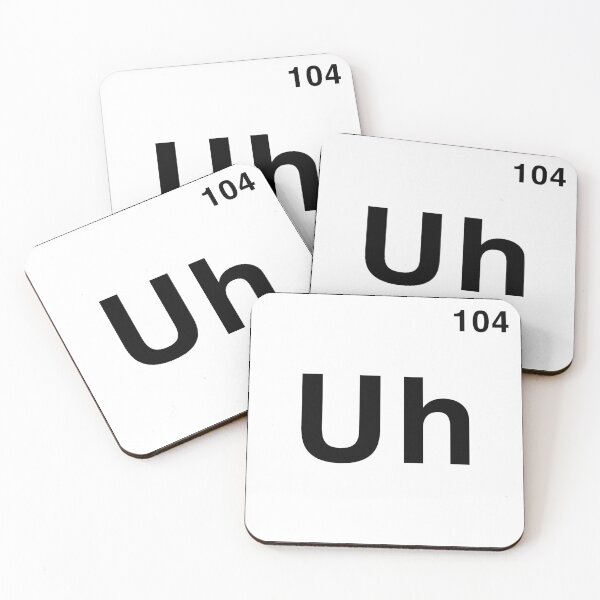 Uh Coasters (Set of 4)