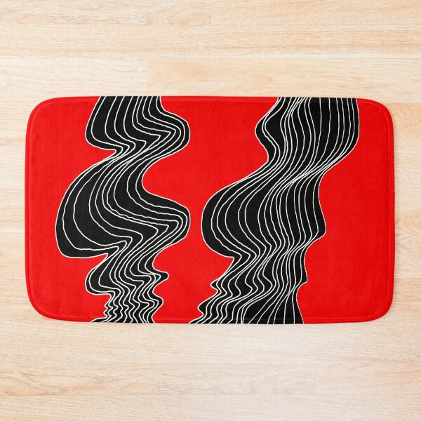 Item preview, Parallel Lines No.: 02. - White Lines on Red Board designed and sold by Istvan Ocztos.