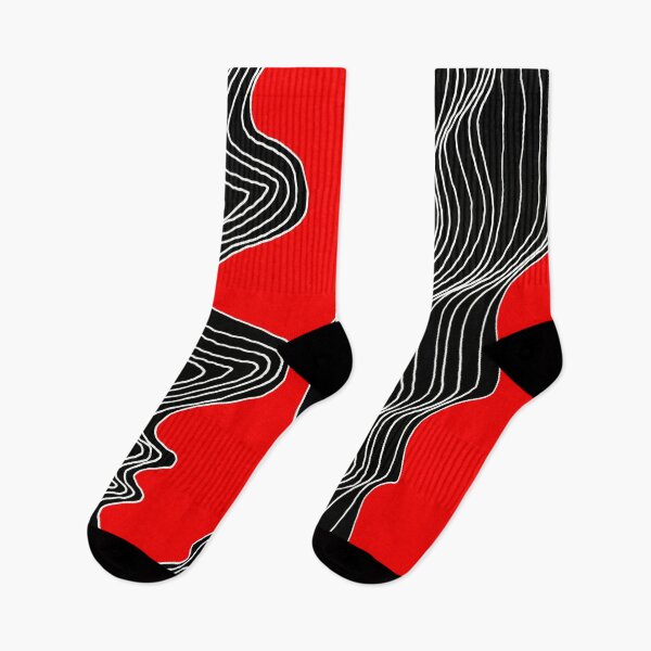 Item preview, Parallel Lines No.: 02. - White Lines on Red Board designed and sold by Istvan Ocztos.